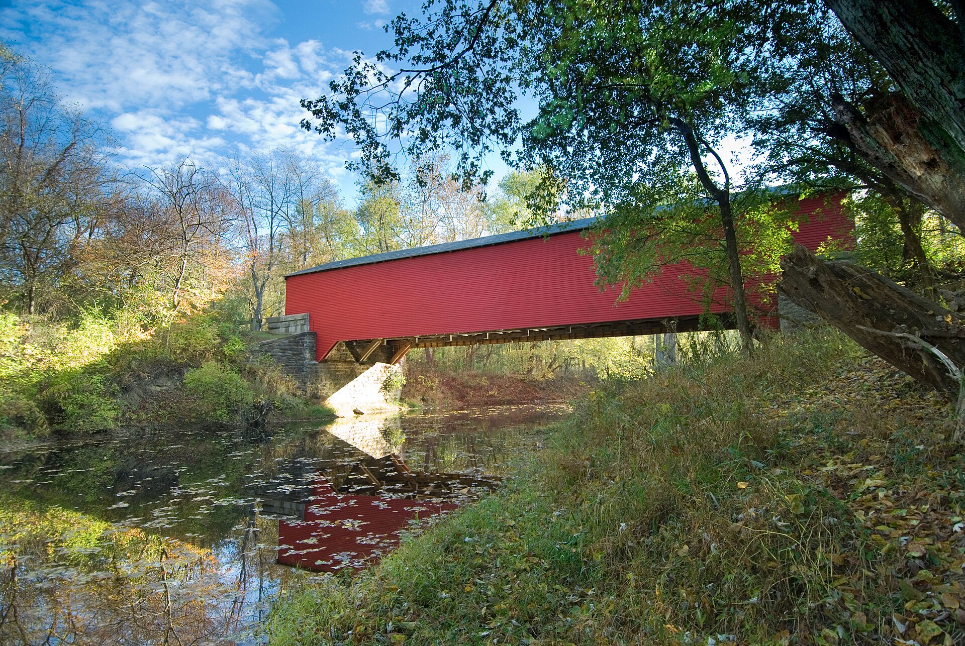 Covered Bridge at north park entrance