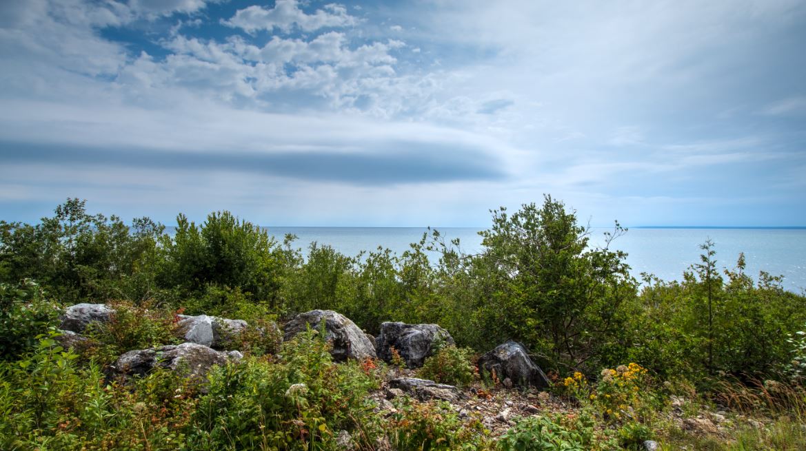 Eastern shore of Mackinac Island, near Mission Point.