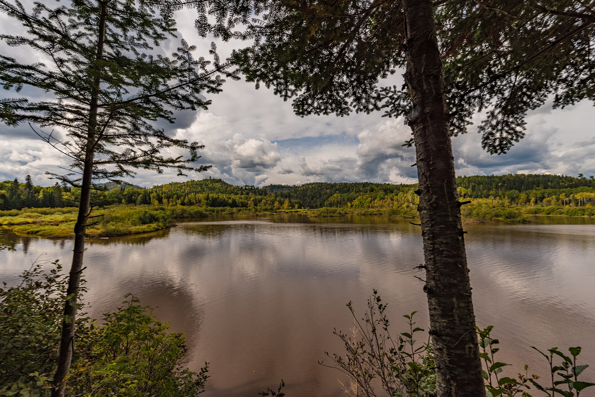 Pigeon River - above the rapids - Grand Portage State Park