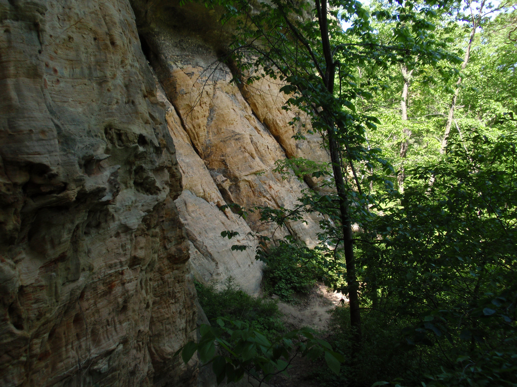 Deer Cove Rockshelter, Governor Dodge State Park, Wisconsin