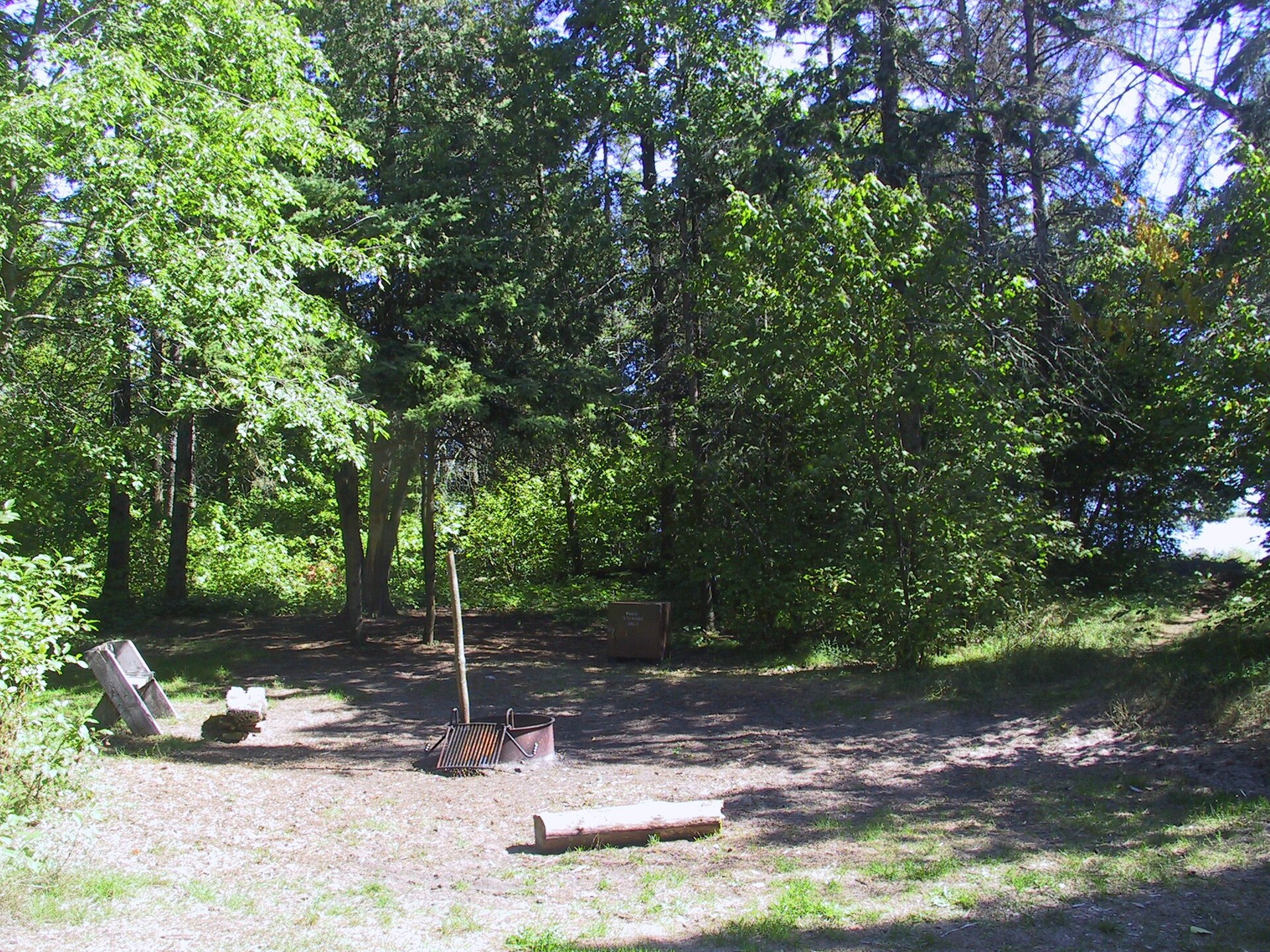 Newport State Park campsite
